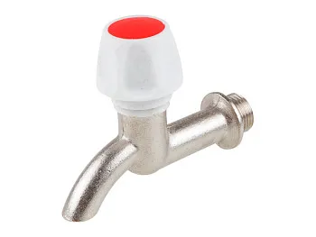 Кран водоразборный настенный КрН 15, Цветлит