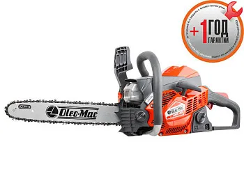 Бензопила OLEO-MAC GSH 40 шина 35 см (14"), 3/8", 1.3 мм, 53 звена