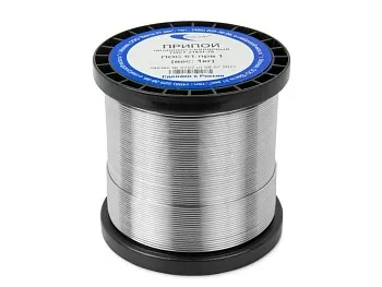 Припой ПОС 61 проволока, катушка ф1мм (1кг)
