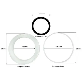 Ремонтный комплект цилиндра 20 т Хорекс Авто HZ 03.2.1.002J