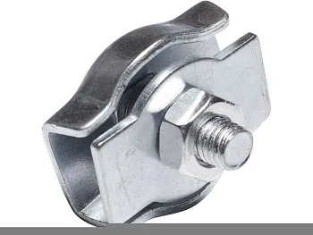 Зажим для троса одинарный 6 мм simplex (2 шт в зип-локе) STARFIX