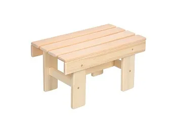 Подставка под таз, 59х32х31 см, липа, "Банные штучки"