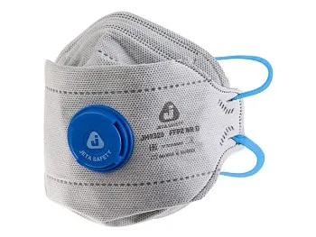 Респиратор JETASAFETY JM9326 складн. с клап. FFP2 (до 12 ПДК)