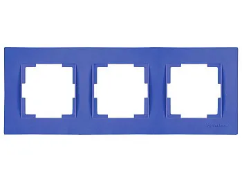 Рамка 3-ая горизонтальная темно-синяя, RITA, MUTLUSAN