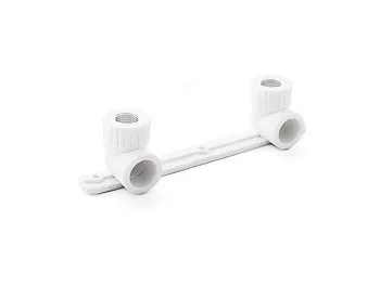 Колено ПП комб.под смеситель вн. 20х1/2", бел. РТП