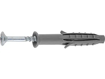 Дюбель-гвоздь с усом 6х40 мм, полипропилен, потай (5 кг) STARFIX