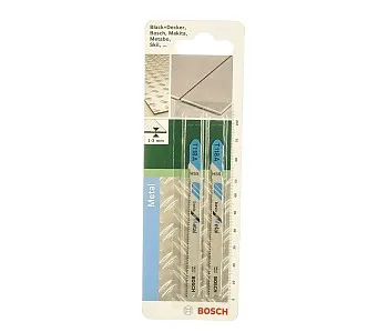 Пилка лобз. по металлу T118A (2 шт.) BOSCH
