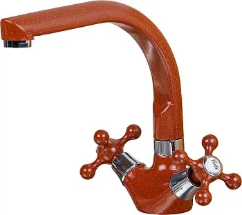 Смеситель для кухни вентильный (тип I), серия 230 красный ECONOCE