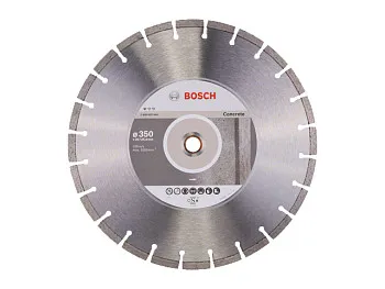 Алмазный круг 350х20/25.4 мм по бетону сегмент. STANDARD FOR CONCRETE BOSCH