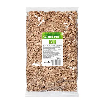 Щепа для копчения, бук, 1 л., Hot Pot