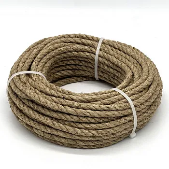 Веревка джутовая 6 мм 20 м STARFIX