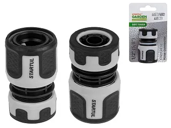 Муфта быстросъемная 1/2"(5/8") STARTUL GARDEN (ST6017-05-1/2)