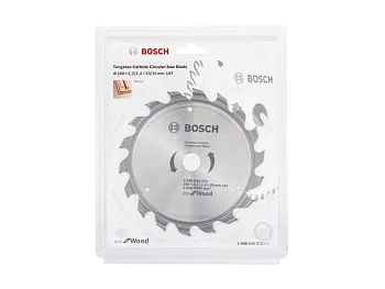 Диск пильный 160х20 мм 18 зуб. по дереву ECO WOOD BOSCH