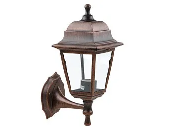 Светильник садово-парковый настенный "Леда" (черный под медь) Юпитер