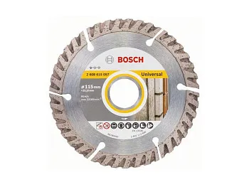 Алмазный круг 115х22.2 мм универс. сегмент. Turbo STANDARD FOR UNIVERSAL BOSCH