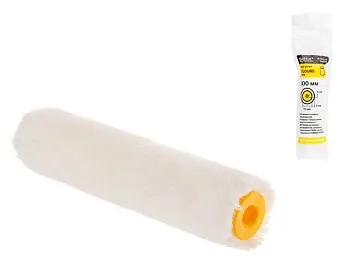 Мини-ролик "VELOURS" 15-100мм под ручку 6мм бежевый STARTUL MASTER