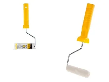 Валик "VELOURS" 15-100мм с ручкой 6мм бежевый STARTUL MASTER