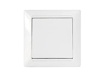 Выключатель 1 клав. (cкрытый, 10А) белый, Стиль, Bylectrica