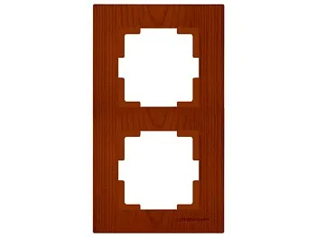 Рамка 2-ая вертикальная вишня, RITA, MUTLUSAN