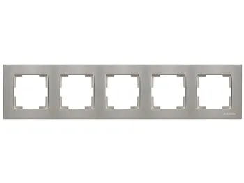 Рамка 5-ая горизонтальная титан, RITA, MUTLUSAN