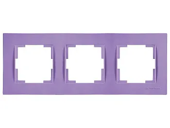 Рамка 3-ая горизонтальная пурпурная, RITA, MUTLUSAN