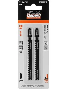 Пилка лобз. по дереву T144DF (2 шт.) GEPARD