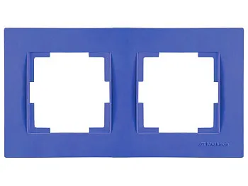 Рамка 2-ая горизонтальная темно-синяя, RITA, MUTLUSAN