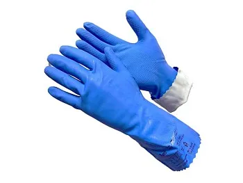 Перчатки КЩС тип 1-2 р-р 9(L) К60 Щ50, нефть, индивид. уп.