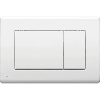 Кнопка управления для систем инсталляций (белая), Alcaplast
