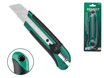 Нож пистолетный с выдвижным лезвием 25мм ВОЛАТ