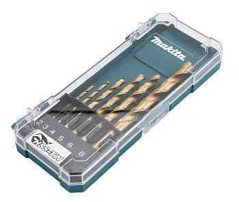 Набор сверл по металлу HSS-TiN Economy 6 шт, 2-8 мм MAKITA