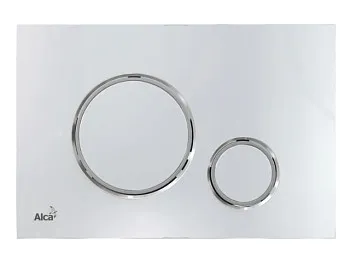 Кнопка для инсталляции (хром-глянец), Alcaplast