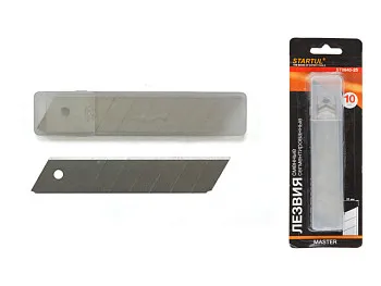 Лезвия сменные сегментированные 25мм 10шт STARTUL MASTER (ST0940-25)