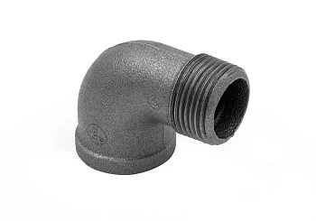 Колено 1/2" вн.-нар. оцинкованн., AV Engineering