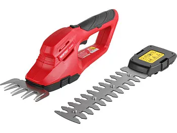 Аккум. ножницы садовые WORTEX SG 7215-1 в кор. + насадка-кусторез