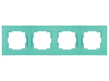 Рамка 4-ая горизонтальная зеленая, RITA, MUTLUSAN