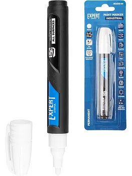 Маркер-краска промышл. перманентный 2-4мм белый EXPERT STARTUL (SE3230-03)