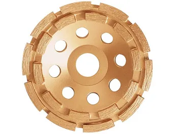 Алмазная чашка 125х22 мм по бетону двухрядная MAKITA