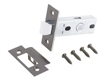 Защелка врезная межк. L45-8 MBN графит 25мм АЛЛЮР