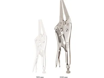 Зажим с фиксатором 230мм удлиненные губки PRO STARTUL (PRO-6053-02)