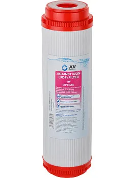 Картридж для удаления железа 10" "Optima", AV Engineering