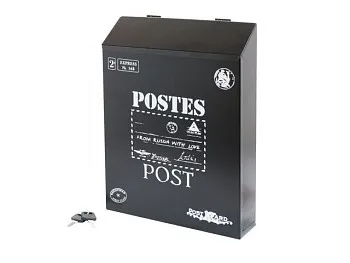 Ящик почтовый АЛЛЮР №3010 черный