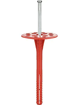 Дюбель для теплоизоляции 10х120 мм с металлич. гвоздем (50 шт в дой-паке) STARFIX