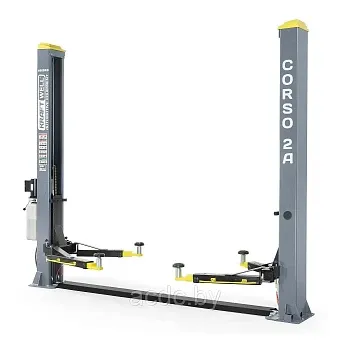 Подъемник г п 4 т. с анкерами и проставками KraftWell арт. CORSO 2A