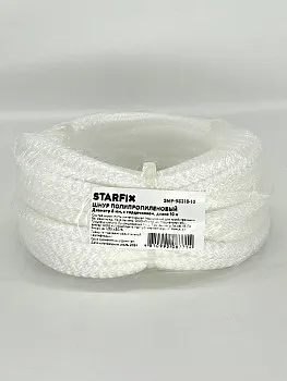 Шнур полипропиленовый 8 мм 10 м с сердечником STARFIX