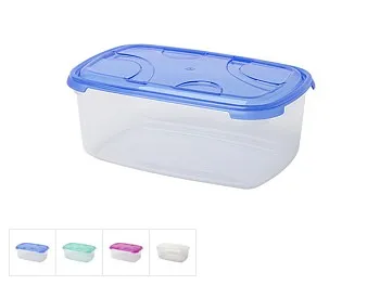 Контейнер пласт. прямоуг. 0.9 л, с крышкой, Frigo Plus, DRINA