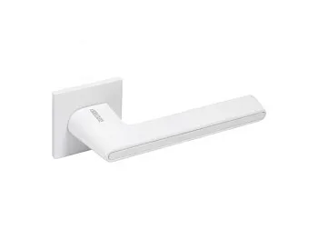 Ручка дверная "АДЕЛЬ" W/W (85110) белый АЛЛЮР