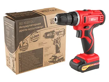 Аккум. дрель-шуруповерт WORTEX BD 1020 DLi в кор.