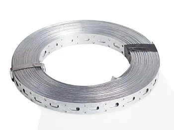 Лента перфорированная прямая 0.5х25 мм (рулон 25м) Цвiк