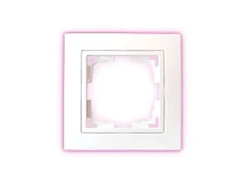 Рамка 1-местная белая, Уют, BYLECTRICA
